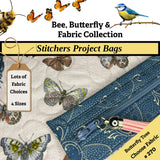 Cross Stitch Project Bag - Birds & Bees Collection