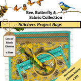 Cross Stitch Project Bag - Birds & Bees Collection