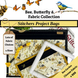 Cross Stitch Project Bag - Birds & Bees Collection