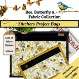 Cross Stitch Project Bag - Birds & Bees Collection