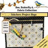 Cross Stitch Project Bag - Birds & Bees Collection
