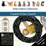 Kitty Fabric Collection with text about custom grime guards and fabric choices.