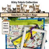 Cross Stitch Project Bag - Cat Collection