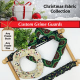 Grime Guards for Needlework Frames - Christmas Fabrics