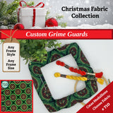 Grime Guards for Needlework Frames - Christmas Fabrics