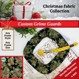 Grime Guards for Needlework Frames - Christmas Fabrics