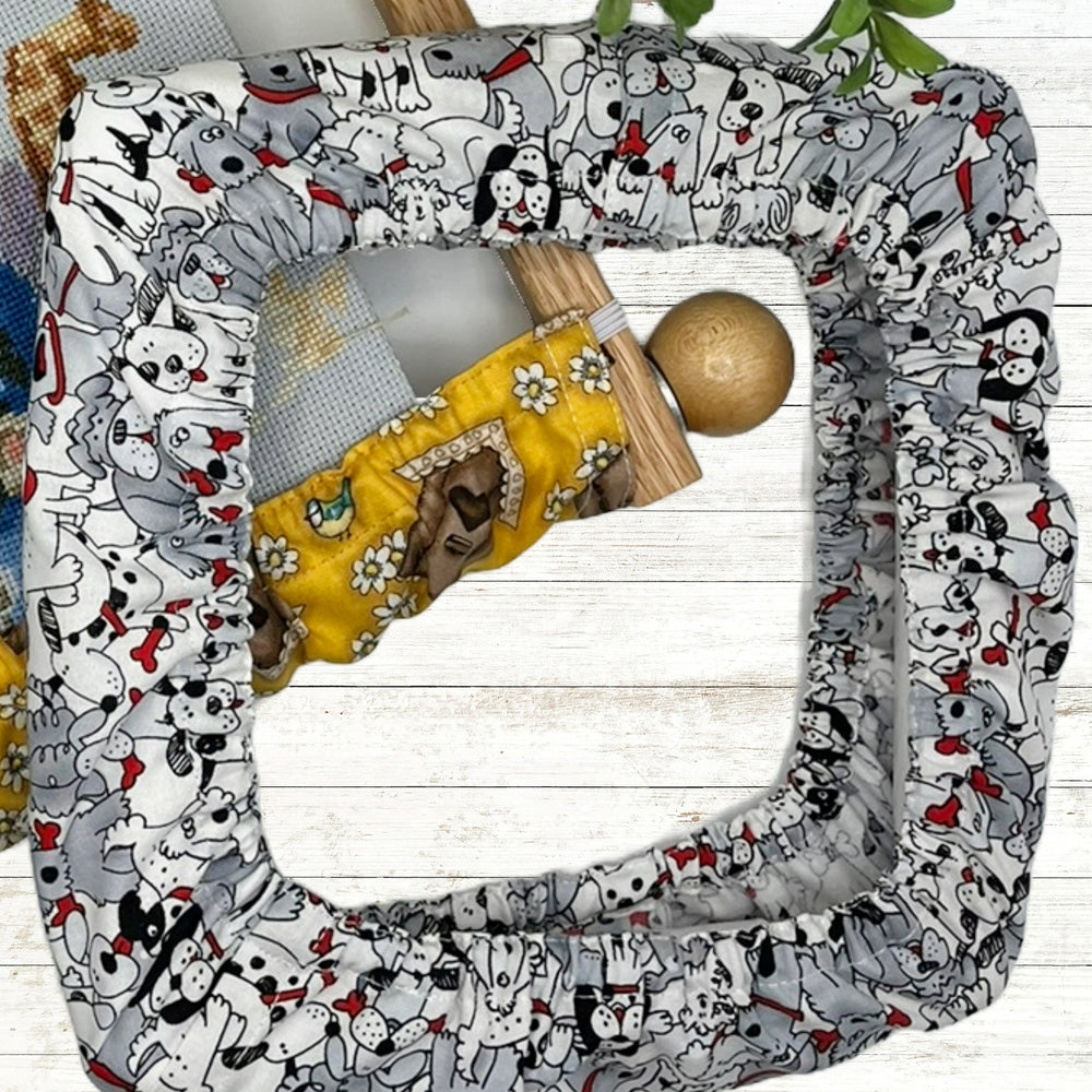 qsnap grime guard in dog fabric