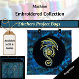 Cross Stitch Project Bag - Embroidered Collection