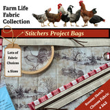 Cross Stitch Project Bag - Farm Life Collection