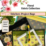 Cross Stitch Project Bag - Floral Collection