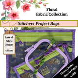 Cross Stitch Project Bag - Floral Collection