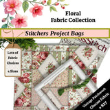 Cross Stitch Project Bag - Floral Collection