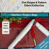 Cross Stitch Project Bag - Geometric Fabrics