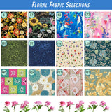 Cross Stitch Project Bag - Floral Collection