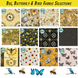 Cross Stitch Project Bag - Birds & Bees Collection