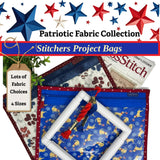 Cross Stitch Project Bag - Patriotic Collection