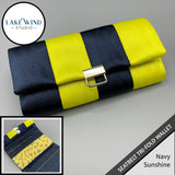 Seatbelt Ladies Tri-fold Wallet