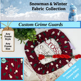 Grime Guards for Needlework Frames - Snowman Collection