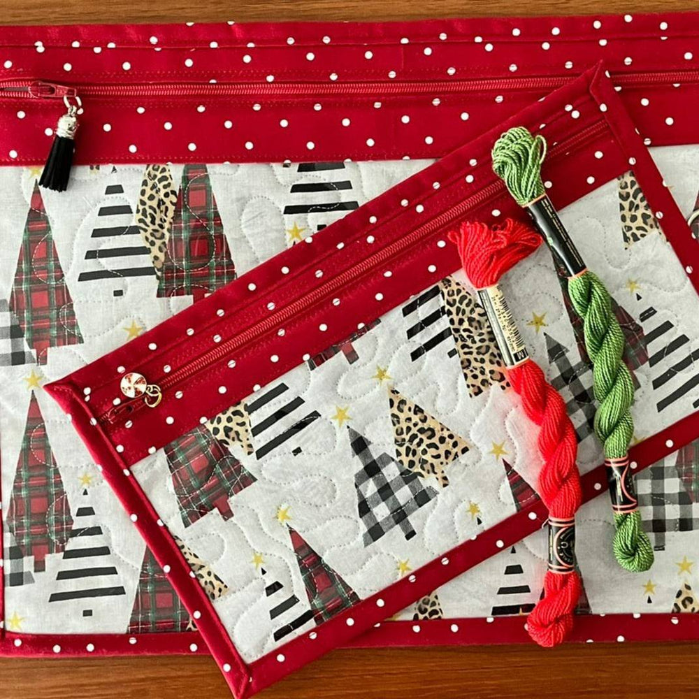 Cross Stitch Project Bag - Christmas Collection - Lake Wind Studio