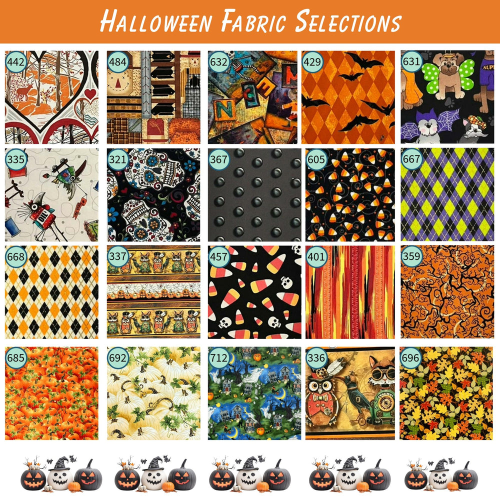 Cross Stitch Project Bag - Halloween Collection - Lake Wind Studio