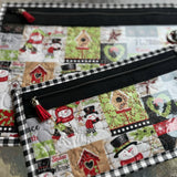 Cross Stitch Project Bag - Snowman Collection - Lake Wind Studio