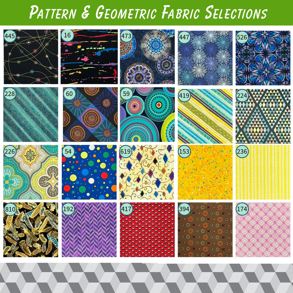 Grime Guards for Cross Stitch & Needlework Frames - Geometric Collection - Lake Wind Studio