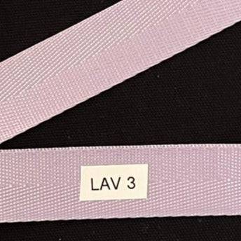 Nylon Webbing by the Yard - 1 Inch - Lavender  3 - Lake Wind Studio
