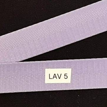 Nylon Webbing by the Yard - 1 Inch - Lavender 5 - Lake Wind Studio