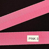 Nylon Webbing by the Yard - 1 Inch - Pink 3 - Lake Wind Studio