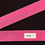 Nylon Webbing by the Yard - 1 Inch - Pink 7 - Lake Wind Studio