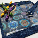 Project Bag - Cat on Moon - Lake Wind Studio