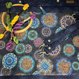 Project Bag - Cat on Moon - Lake Wind Studio