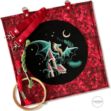 Project Bag - Dragon & Gingerbread Castle - Lake Wind Studio