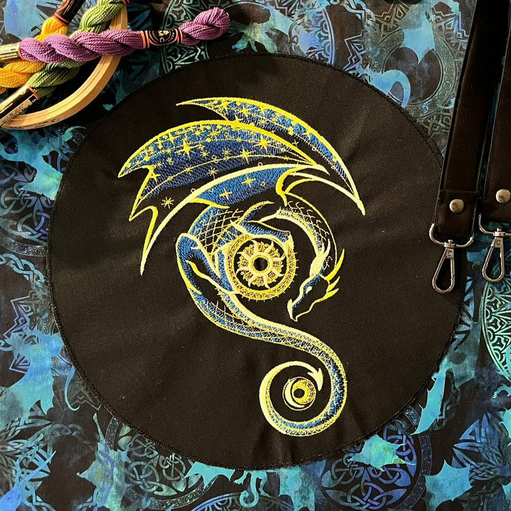 Project Bag - Dragon Sun & Stars - Lake Wind Studio