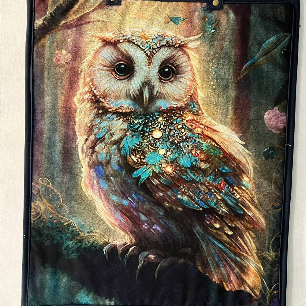 Project Bag - Woodland Owl - Lake Wind Studio