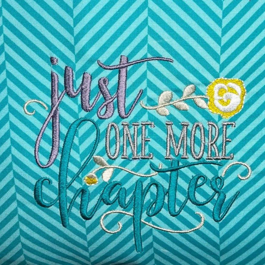 Reading Pillow - Travel Pocket Pillow - One More Chapter - Lake Wind Studio