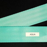 Seatbelt Webbing by the Yard - 2 Inch - Aqua - Lake Wind Studio