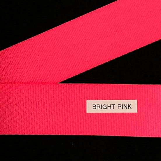 Seatbelt Webbing by the Yard - 2 Inch - Bright Pink - Lake Wind Studio