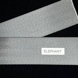 Seatbelt Webbing by the Yard - 2 Inch - Elephant - Lake Wind Studio