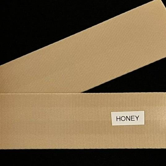 Seatbelt Webbing by the Yard - 2 Inch - Honey - Lake Wind Studio