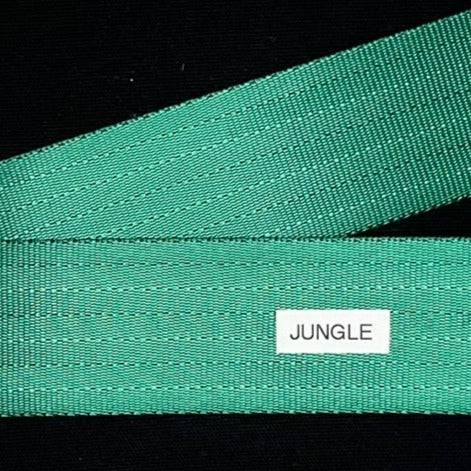 Seatbelt Webbing by the Yard - 2 Inch - Jungle - Lake Wind Studio