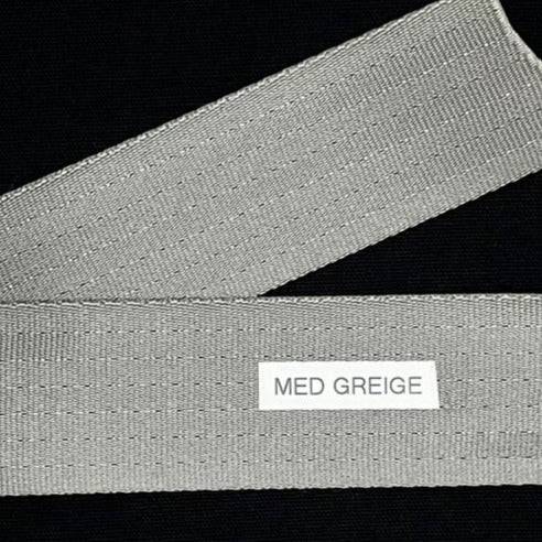 Seatbelt Webbing by the Yard - 2 Inch - Medium Greige - Lake Wind Studio