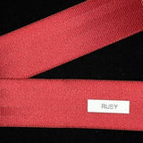 Seatbelt Webbing by the Yard - 2 Inch - Ruby - Lake Wind Studio