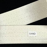 Seatbelt Webbing by the Yard - 2 Inch - Sand - Lake Wind Studio