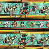 Steampunk Sealife - Steampunk Fabric by the Yard - Lake Wind Studio