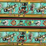 Steampunk Sealife - Steampunk Fabric by the Yard - Lake Wind Studio