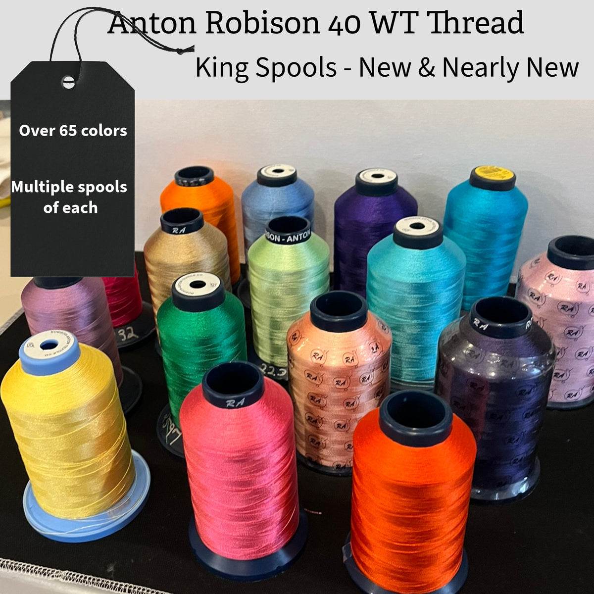 Robison Anton 40 wt Super Strength Rayon Thread