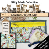 Cross Stitch Project Bag - Cat Collection