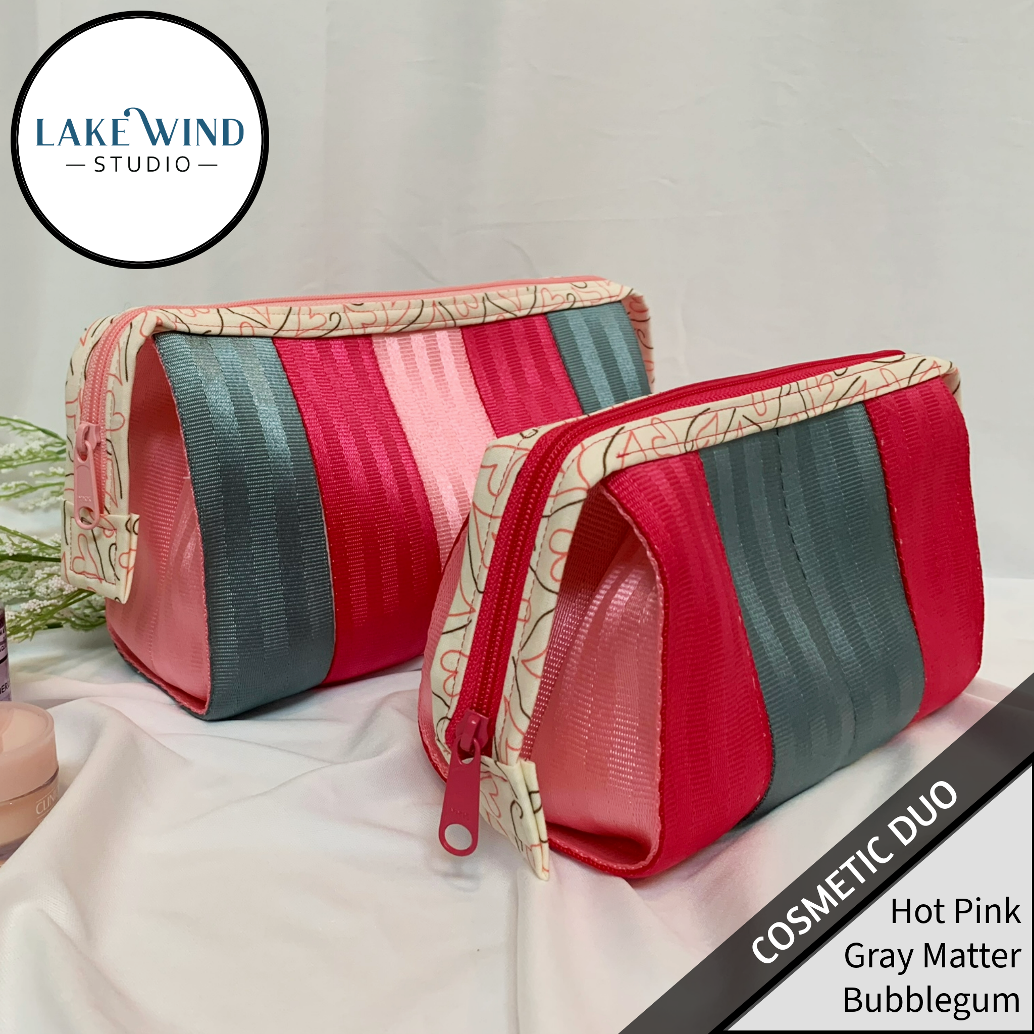 Cosmetic Bags - Makeup Bags - Custom Colors
