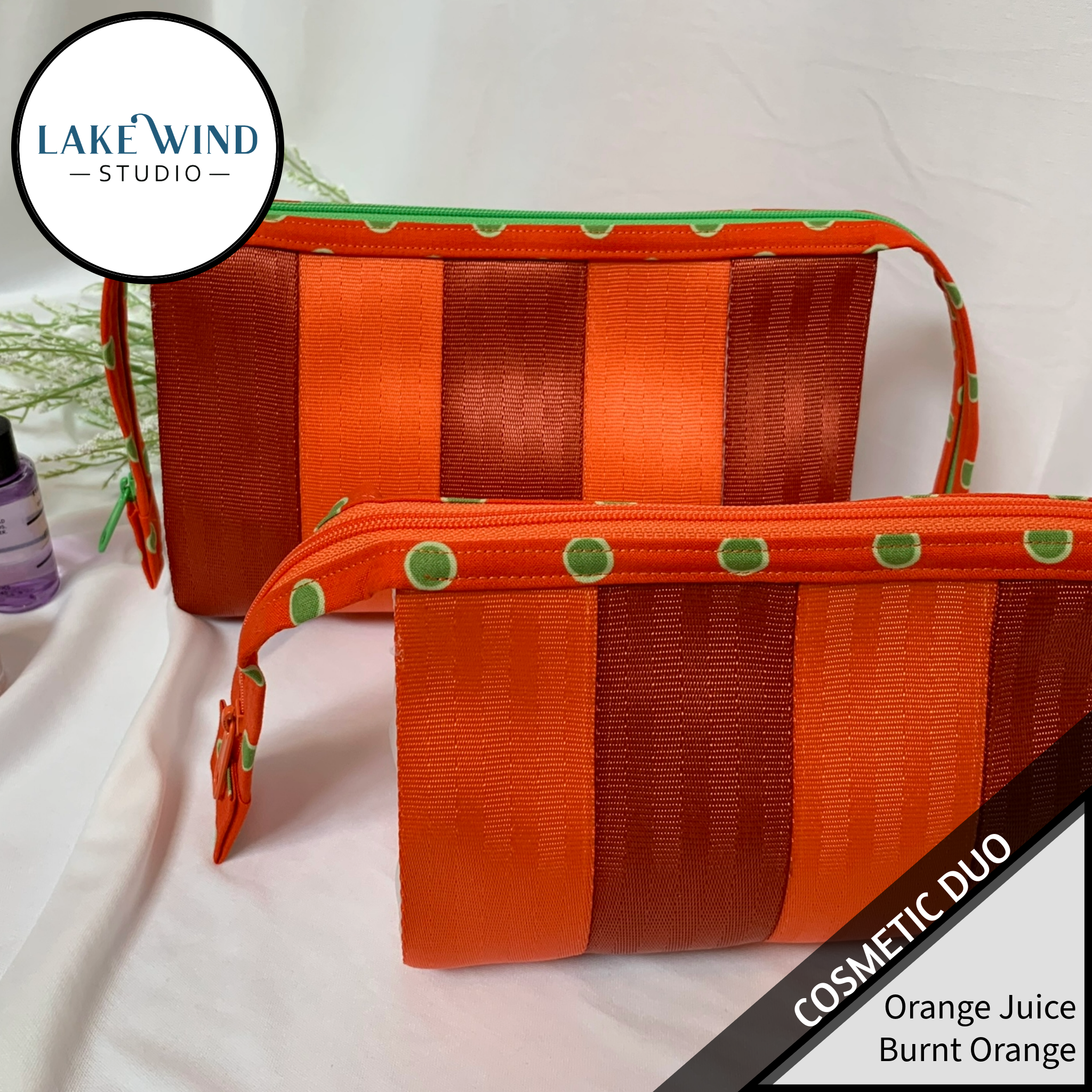 Cosmetic Bags - Makeup Bags - Custom Colors